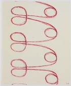 Louise Bourgeois. Untitled, no. 167 of 220, from the series, The Insomnia Drawings. 1995