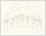 Louise Bourgeois. Untitled, no. 158 of 220, from the series, The Insomnia Drawings. 1995