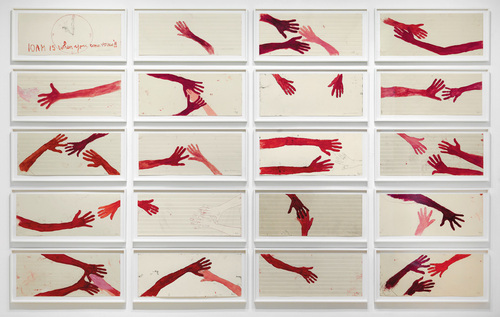 Louise Bourgeois. 10 AM Is When You Come to Me (set 6), from the series of installation sets (1-10). 2006