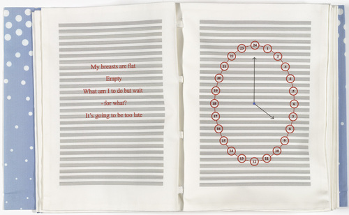 Louise Bourgeois. Untitled, no. 3 of 24, from the illustrated book, Hours of the Day. 2006