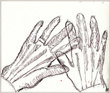 Louise Bourgeois. My Hands. 2004
