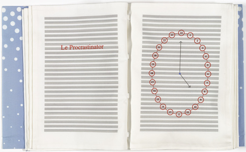 Louise Bourgeois. Untitled, no. 4 of 24, from the illustrated book, Hours of the Day. 2006