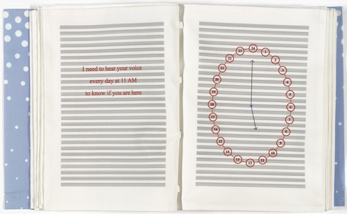 Louise Bourgeois. Untitled, no. 6 of 24, from the illustrated book, Hours of the Day. 2006