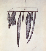 Louise Bourgeois. Untitled (Sheaves). 1947