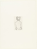 Louise Bourgeois. Untitled, plate 3 of 14, from the portfolio, Auobiographical Series, component B. 1993