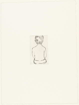 Louise Bourgeois. Untitled, plate 3 of 14, from the portfolio, Auobiographical Series, component B. 1993