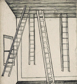 Louise Bourgeois. Plate 8 of 9, from the illustrated book, He Disappeared into Complete Silence, first edition (Example 8). 1947