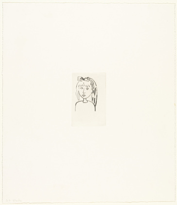 Louise Bourgeois. Untitled, plate 3 of 14, from the portfolio, Autobiographical Series, component A. 1993