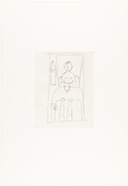 Louise Bourgeois. Untitled, plate 10 of 14, from the portfolio, Autobiographical Series. 1994