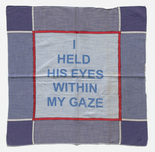 Louise Bourgeois. I Held His Eyes Within My Gaze. 2004