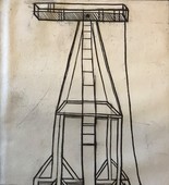 Louise Bourgeois. Plate 5 of 9, from the illustrated book, He Disappeared into Complete Silence, first edition (Example 11). 1947