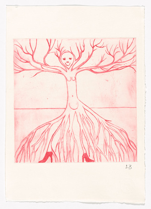 Louise Bourgeois. Untitled (Wide Tree). 2005