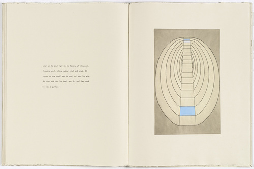 Louise Bourgeois. Untitled, plate 8 of 8, from the illustrated book, the puritan. 1990
