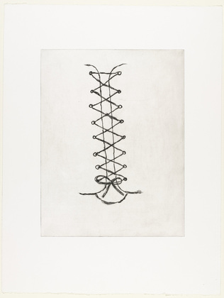 Louise Bourgeois. Lacing. 1990
