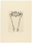 Louise Bourgeois. Untitled, plate 8 of 12, from the portfolio, Anatomy. 1989