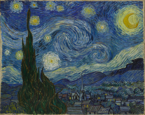 Vincent van Gogh. The Starry Night. 1889