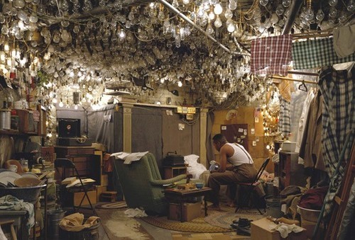 Jeff Wall. After "Invisible Man" by Ralph Ellison, the Prologue. 1999–2000