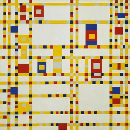 Piet Mondrian. Broadway Boogie Woogie. 1942–43