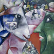 Marc Chagall. I and the Village. 1911