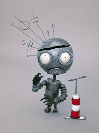 Final robot on set