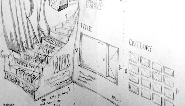 Process sketch from Big Spaceship Process sketch from Big Spaceship