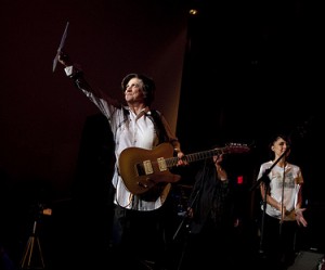 The Raincoats Ana da Silva performs at MoMA, November 20, 2010
