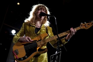 The Raincoats Gina Birch performs at MoMA, November 20, 2010