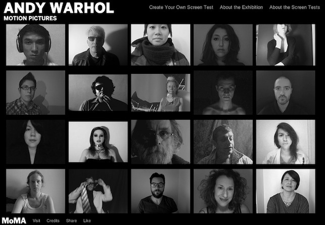 Andy Warhol exhibition site