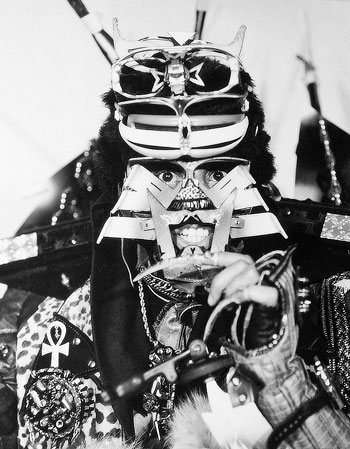Rammellzee. Photo by Per Zennström. Courtesy of Per Zennström, http://perzennstrom.com