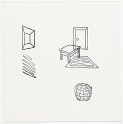 Richard Artschwager. Untitled from the Rubber Stamp Portfolio, 1976.
