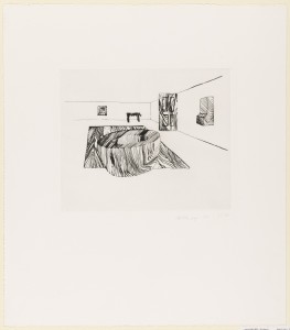 Richard Artschwager. Interior #2. 1977. Published by Multiples, Inc. and printed at Aeropress