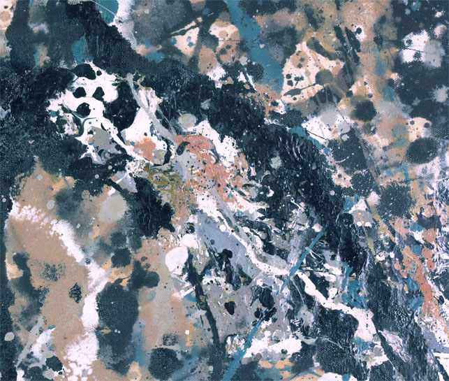 The same region of the painting as it is today