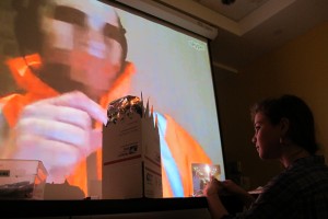 Rebecca communes with Big Head