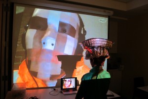 Alex communes with Big Head