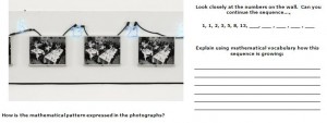 Front page of the activity worksheet for Mario Merz’s “Untitled (A Real Sum Is a Sum of People)”.