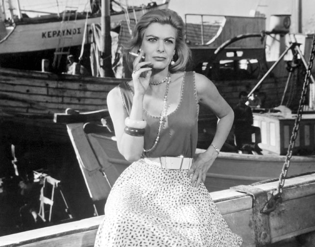 Melina Mercouri Never on Sunday. 1960. Greece. Jules Dassin