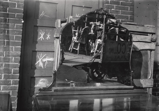 Walker Evans. Moving Truck and Bureau Mirror. 1929. Gelatin silver print. 4 7/16 x 6 5/8" (11.3 x 16.9 cm).  David H. McAlpin Fund. (c) 2013 Walker Evans Archive, Metropolitan Museum of Art