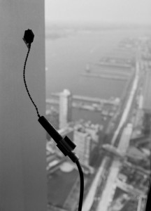 Stephen Vitiello. A Bell for Every Minute. 2010. 5-channel sound installation with aluminum sound map. Commissioned by Creative Time, Friends of the High Line and the City of New York Department of Parks and Recreation. Photo: Stephen Vitiello