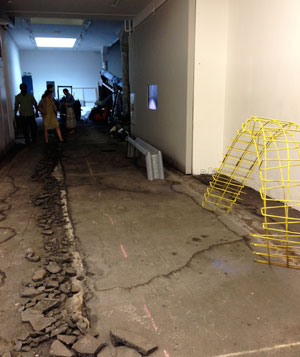 Installation view, On Fresh Soil, W139, Amsterdam, June 29-July 28, 2013