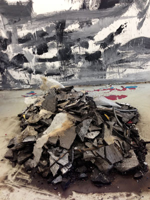 Installation view, On Fresh Soil, W139, Amsterdam, June 29-July 28, 2013