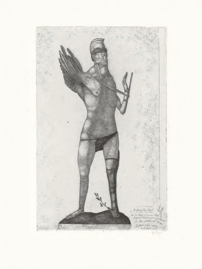 Paul Klee. <i>The Hero with the Wing</i>. 1905.