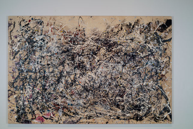 The restored painting as hung in the Museum’s fourth-floor galleries