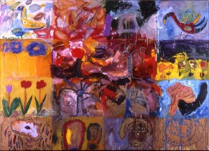 Joan Snyder. Norfolk Landscape.