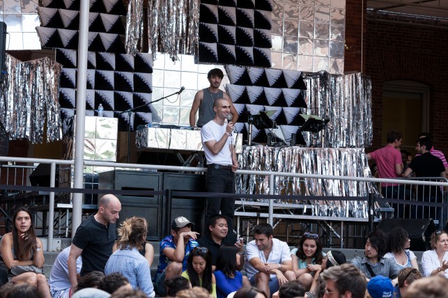 Warm Up 2013. © 2013 MoMA PS1; Photo: Zachary Newton
