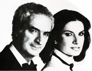 Massimo and Lella Vignelli. Photograph by Barry McKinley. Courtesy AIGA
