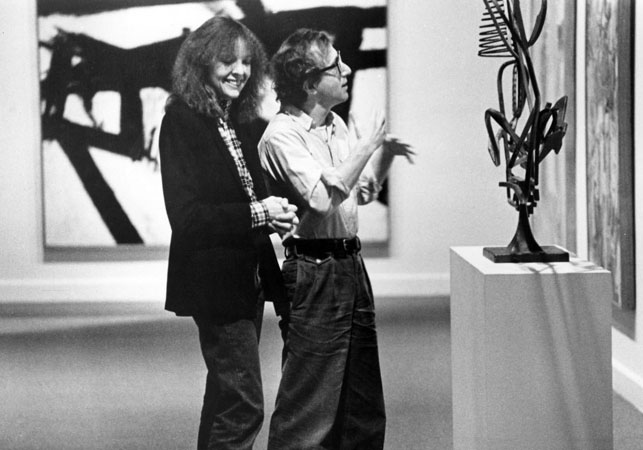 Diane Keaton and Woody Allen at the Museum of Modern Art in <i>Manhattan</i> (1979). Courtesy of United Artists.