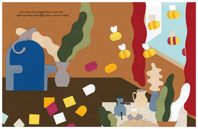 Interior spread from Matisse’s Garden. © The Museum of Modern Art. Illustration by Cristina Amodeo. © Cristina Amodeo