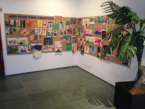 Installation view of MoMA Studio: Beyond the Cut-Out. Photo: Alison Burstein, 2014