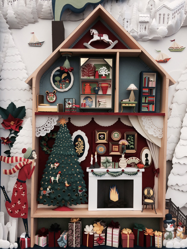 A detail of Winter Wonderland by Elsa Mora. © 2014 Elsa Mora. Photo: C. Kelly