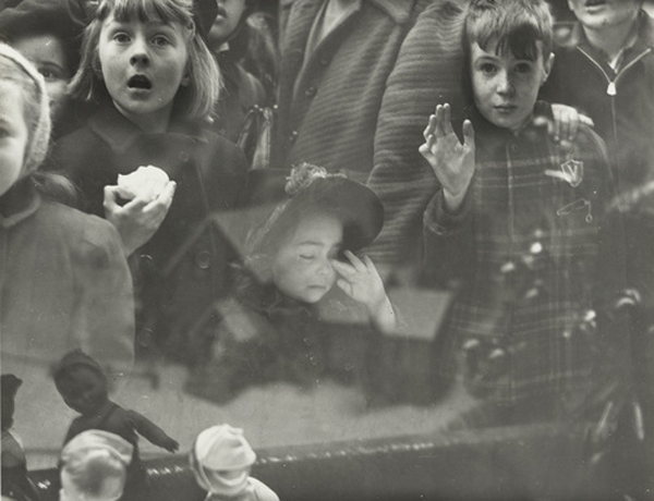 Arthur Leipzig.  Children Looking at Christmas Toys. 1944. Gelatin silver print, 9 1/2 x 7 1/4" (24.1 x 18.4 cm). The Museum of Modern Art, New York. Gift of the photographer. © 2014 Arthur Leipzig
